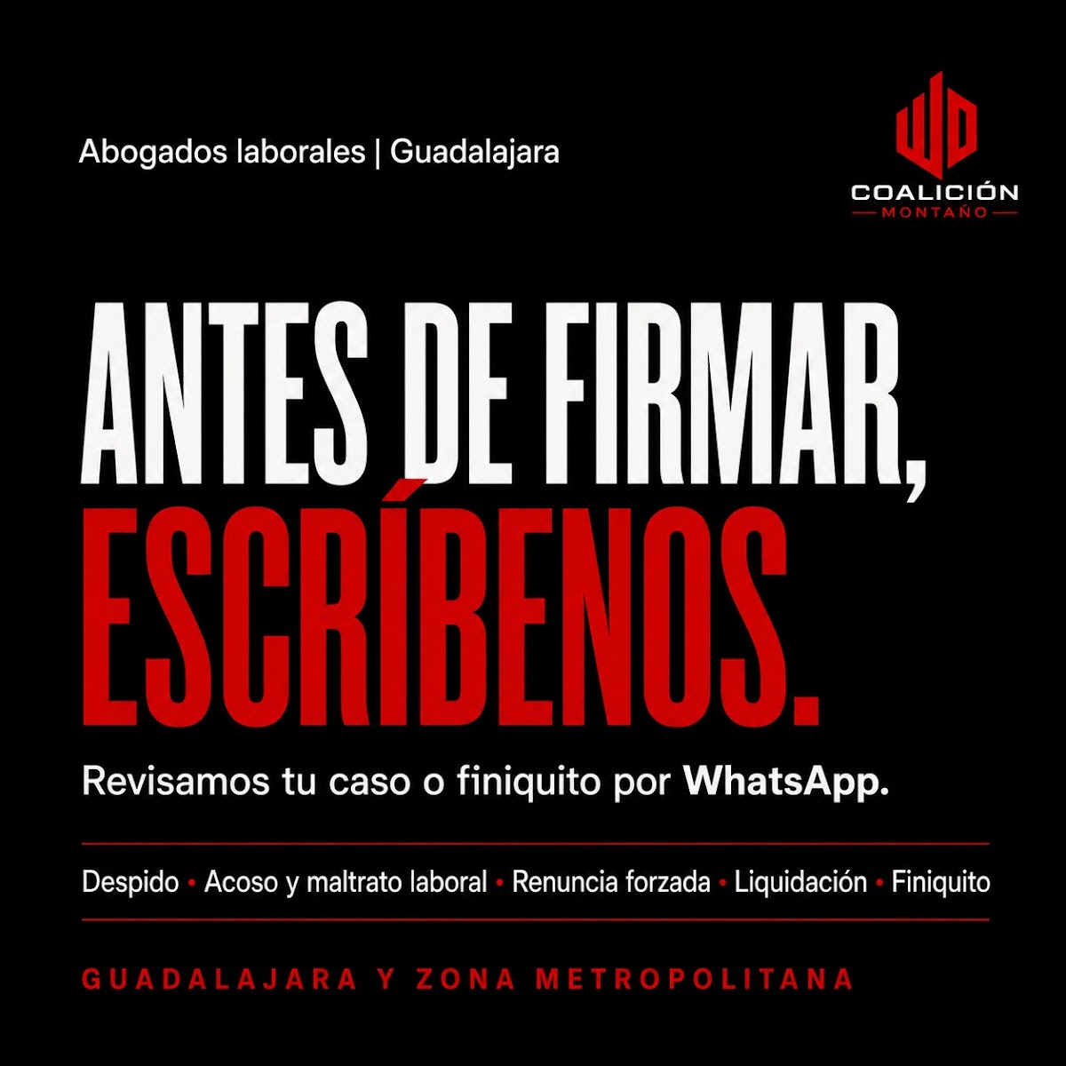 Coalición Montaño | Abogados Laborales — foto 3