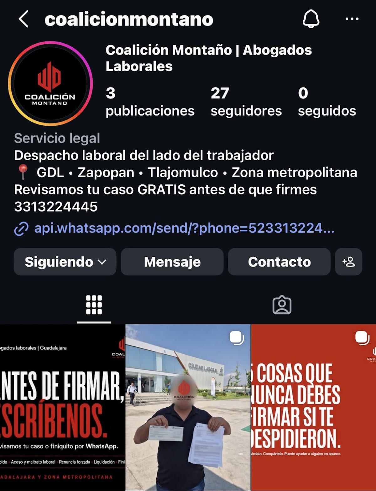 Coalición Montaño | Abogados Laborales — foto 4