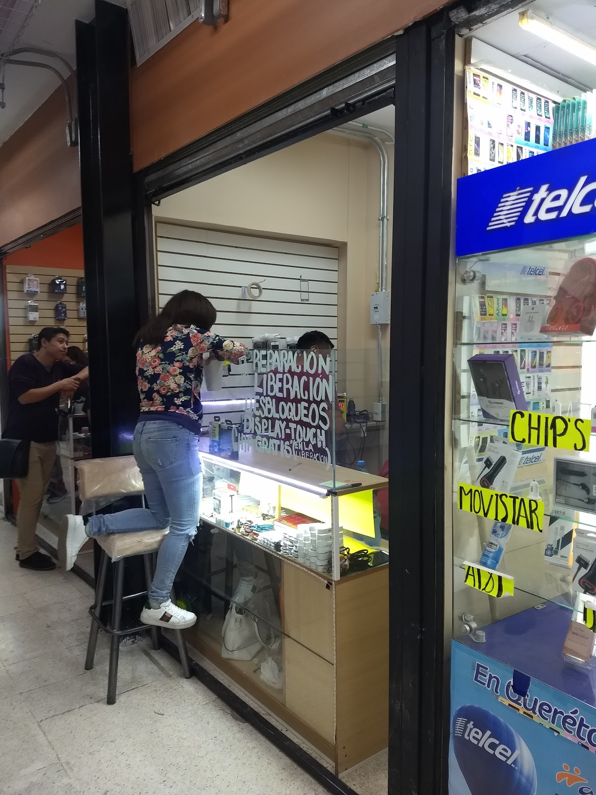 accesorios y reparaciones del centro