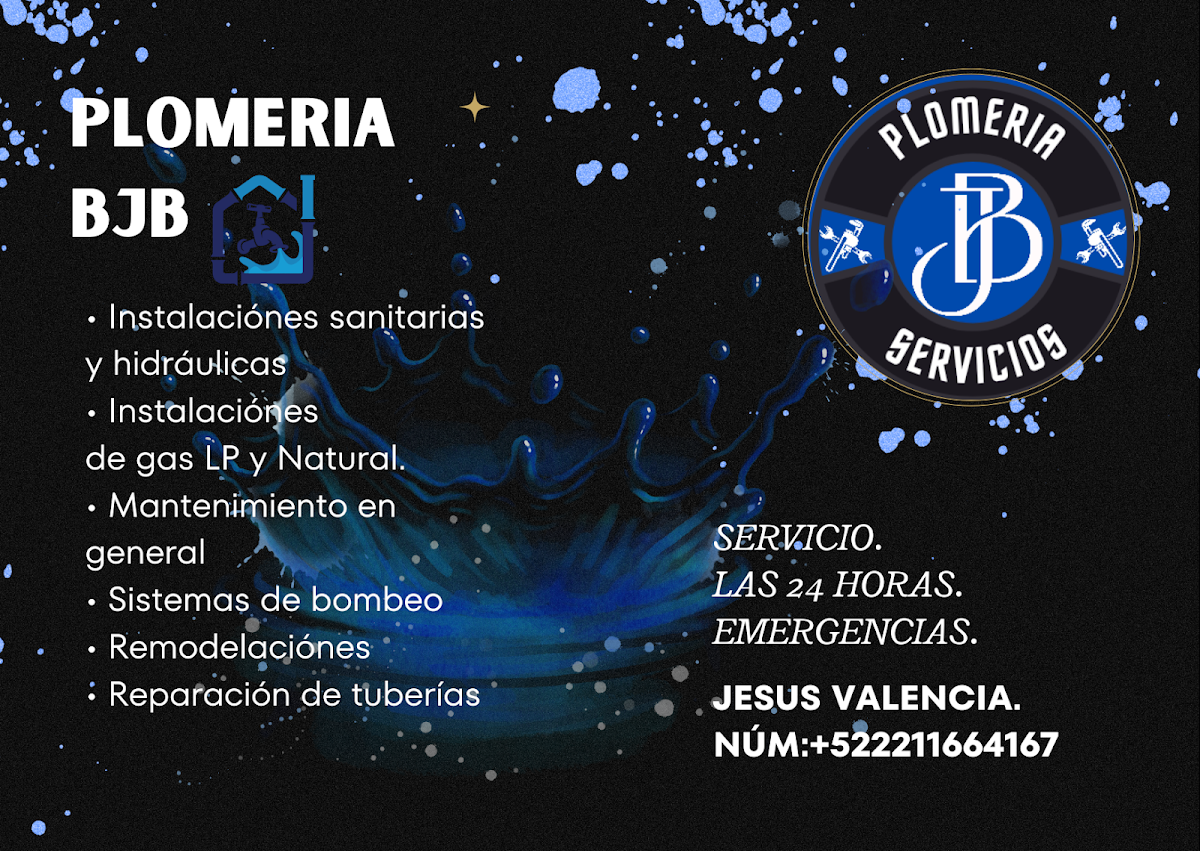Plomería BJB 24 horas Puebla, Otras zonas