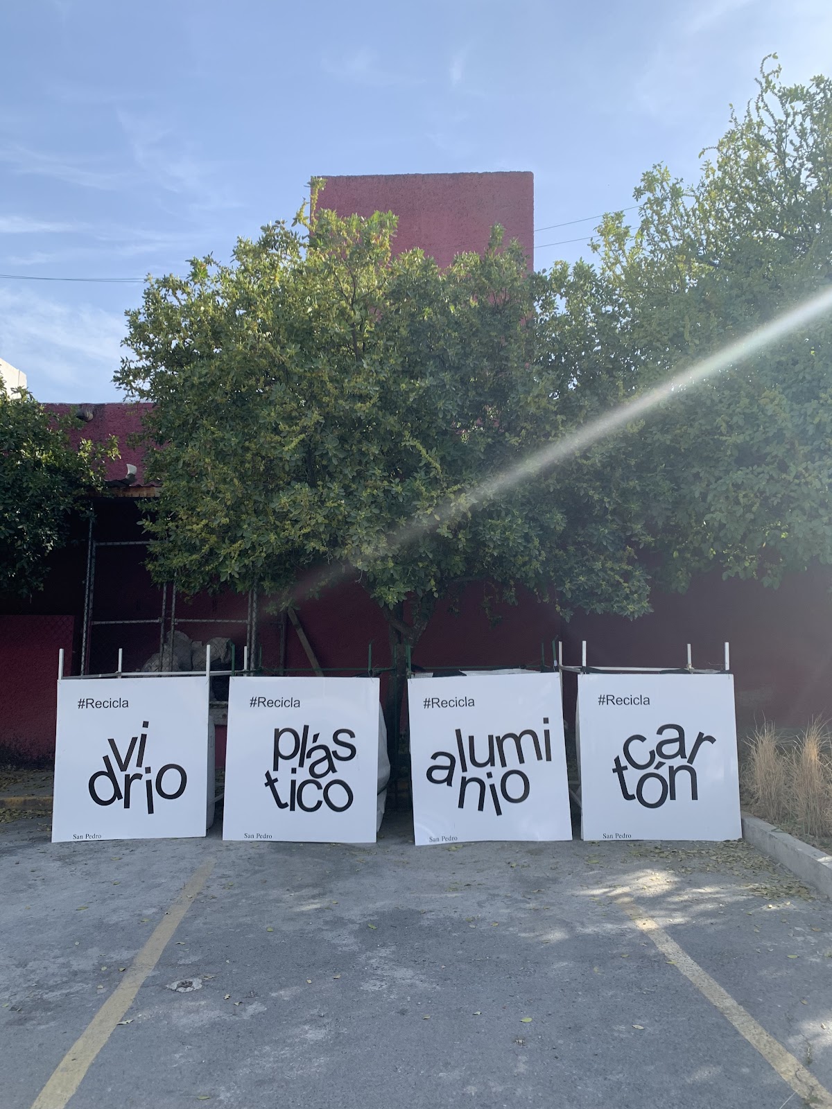 Punto de Reciclaje Palo Blanco