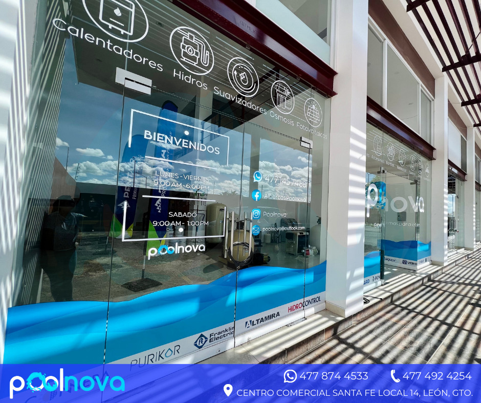 ALBERCAS POOLNOVA - BOMBAS, FILTROS Y BOMBAS DE CALOR