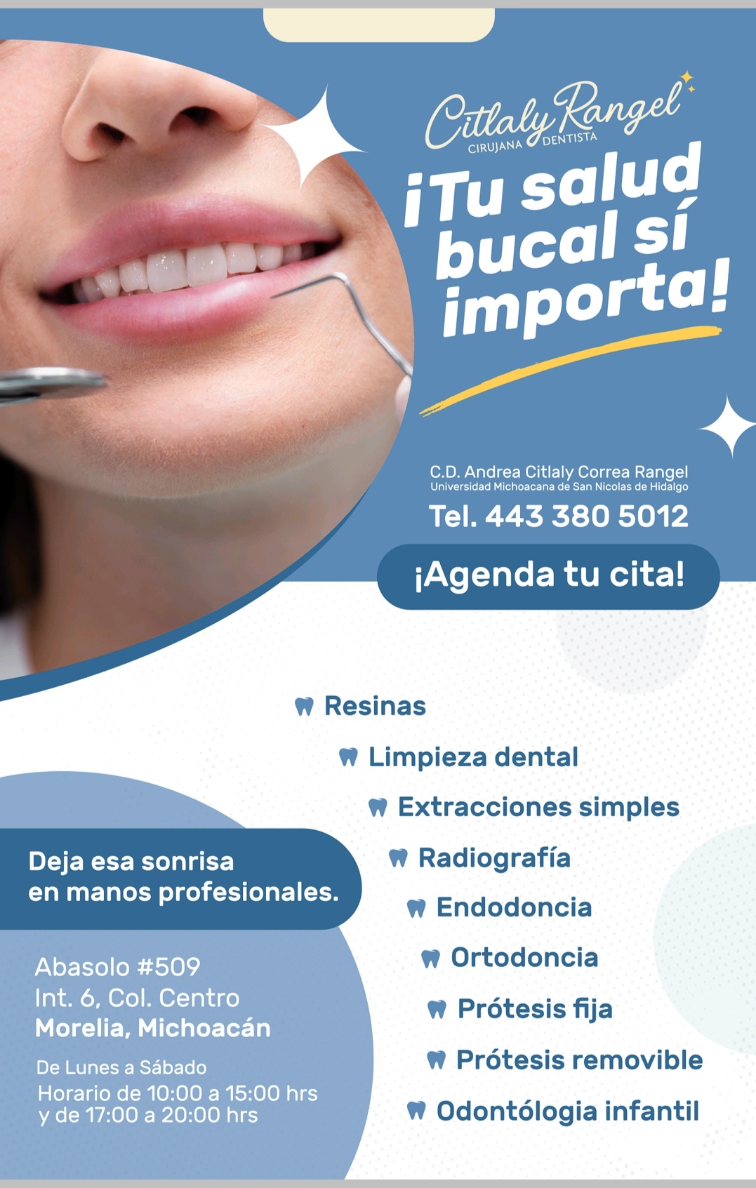 Consultorio Dental en Morelia, Centro Histórico