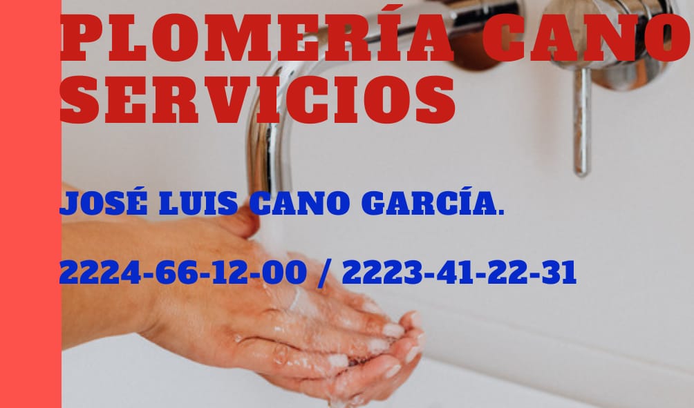 Plomería Cano servicios