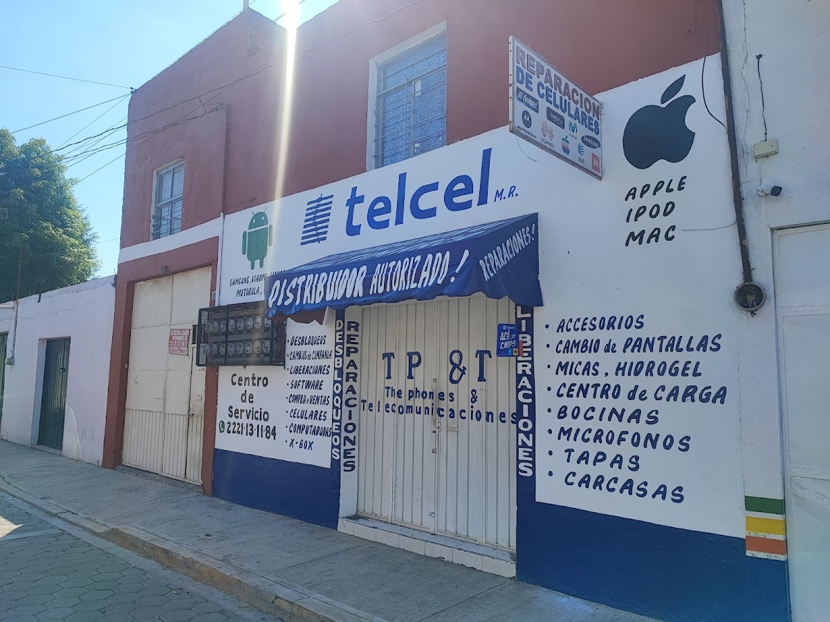 Reparación de Celulares TP&T Cholula, Puebla.