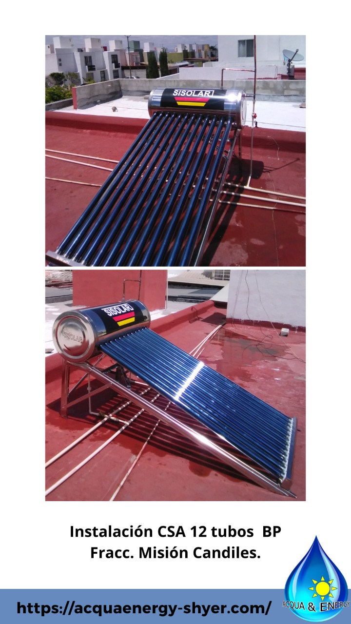 ACQUA&ENERGY - CALENTADORES SOLARES DE AGUA (VENTA, INSTALACION Y MANTENIMIENTO) — foto 3