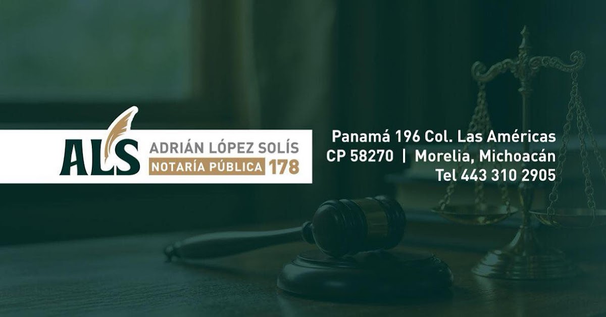 Notaria Pública número 178. A cargo del Lic. Adrián López Solís. Notaría… — foto 2