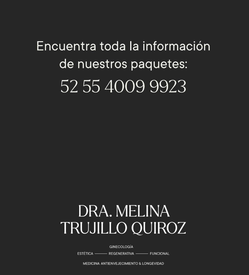 Dra. Melina Trujillo Quiroz, Ginecóloga estética, regenerativa y funcional. — foto 4