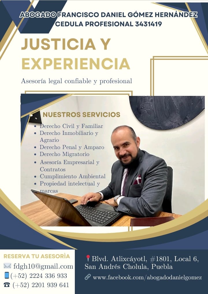 Abogado Francisco Daniel Gómez Hernández, Despacho Jurídico — foto 4
