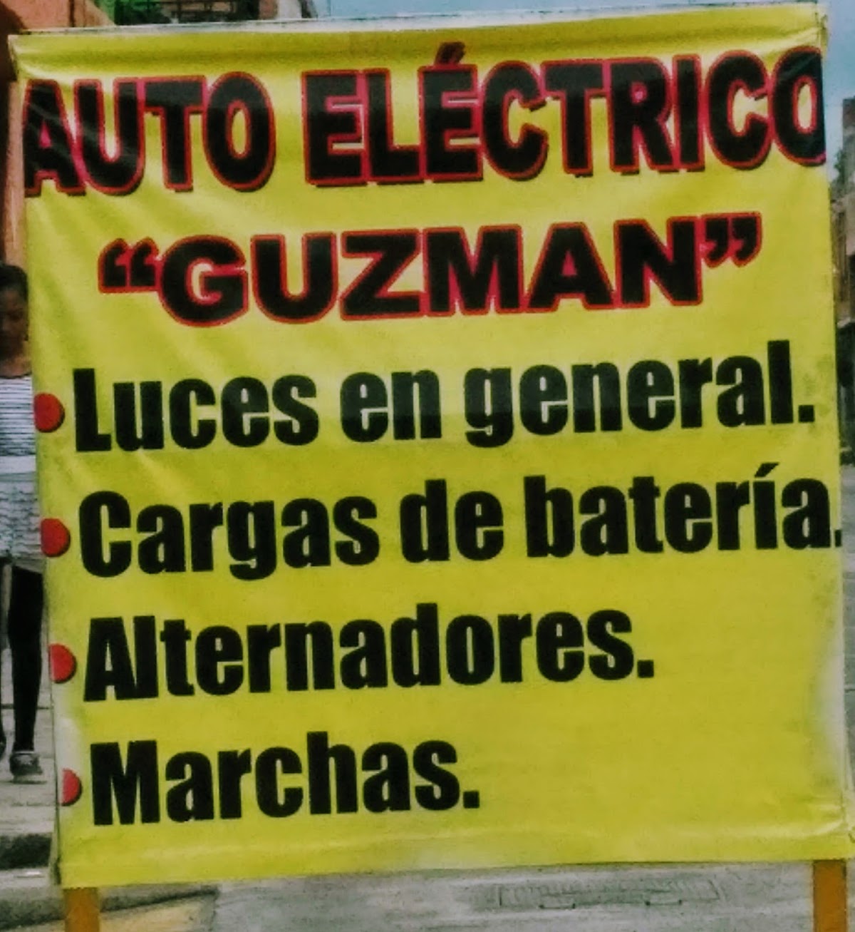 Autoeléctrico Guzmán, Las Américas