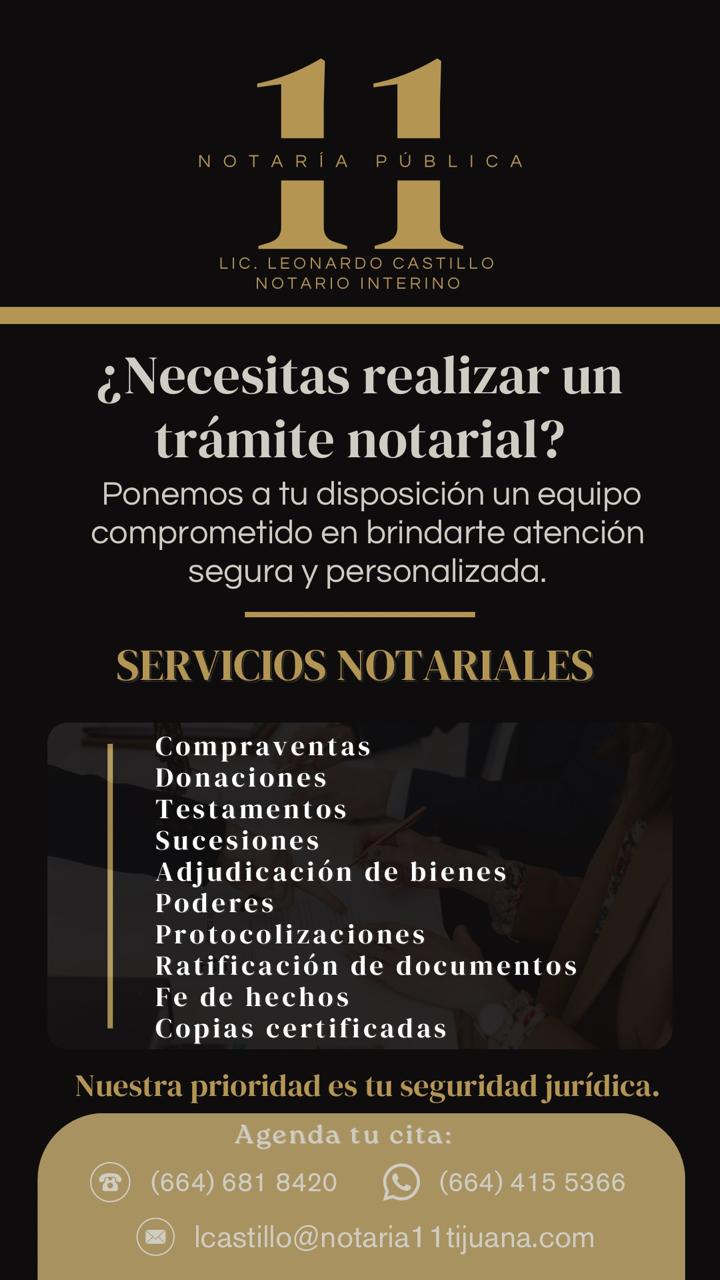 Notaría pública No. 11