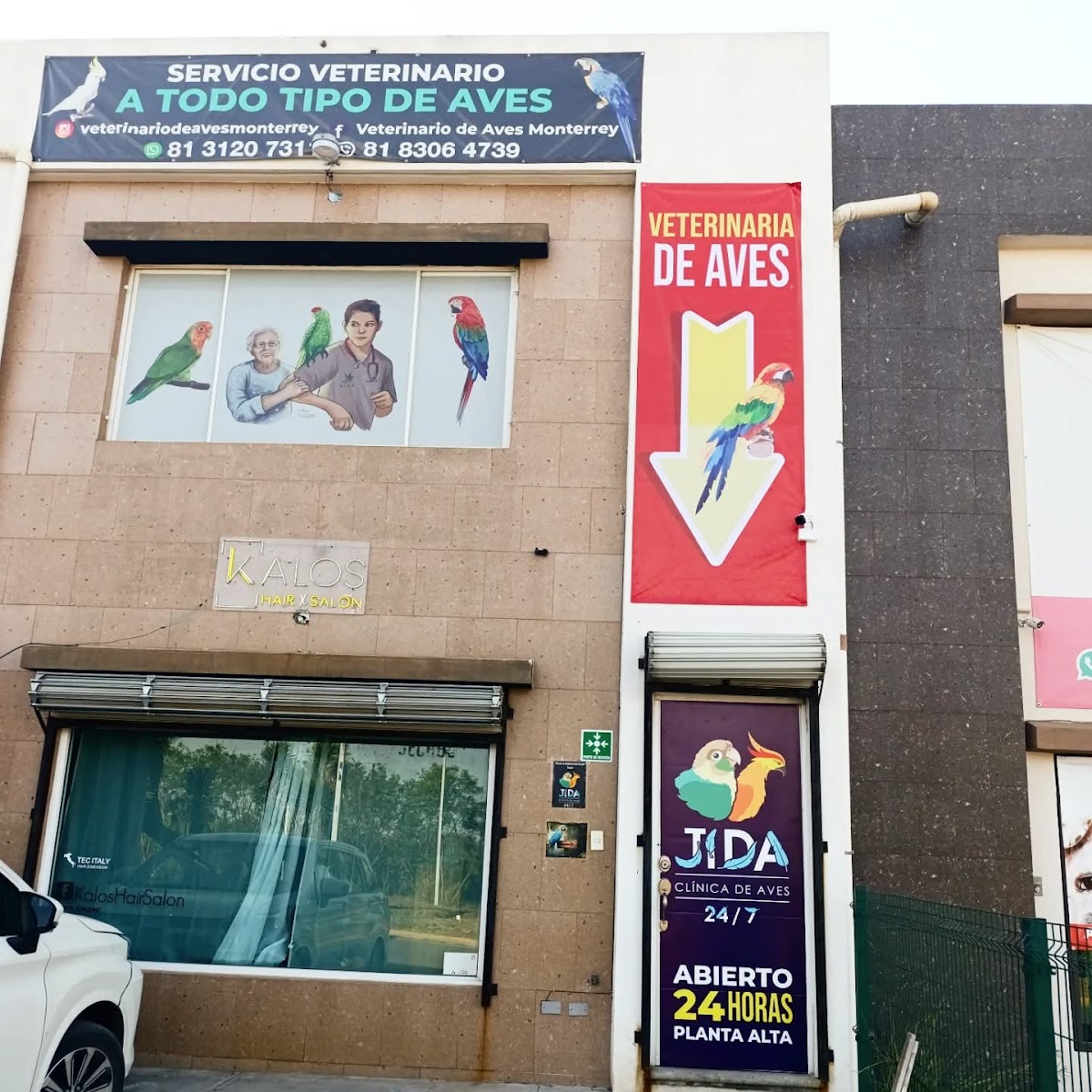 Veterinaria Jida Exclusiva de Aves Monterrey