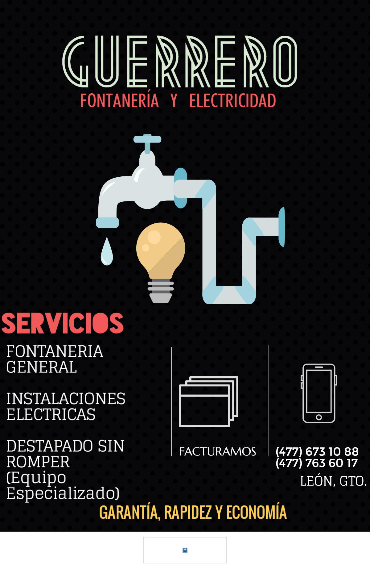 FONTANERIA Y CAÑOS GUERRERO
