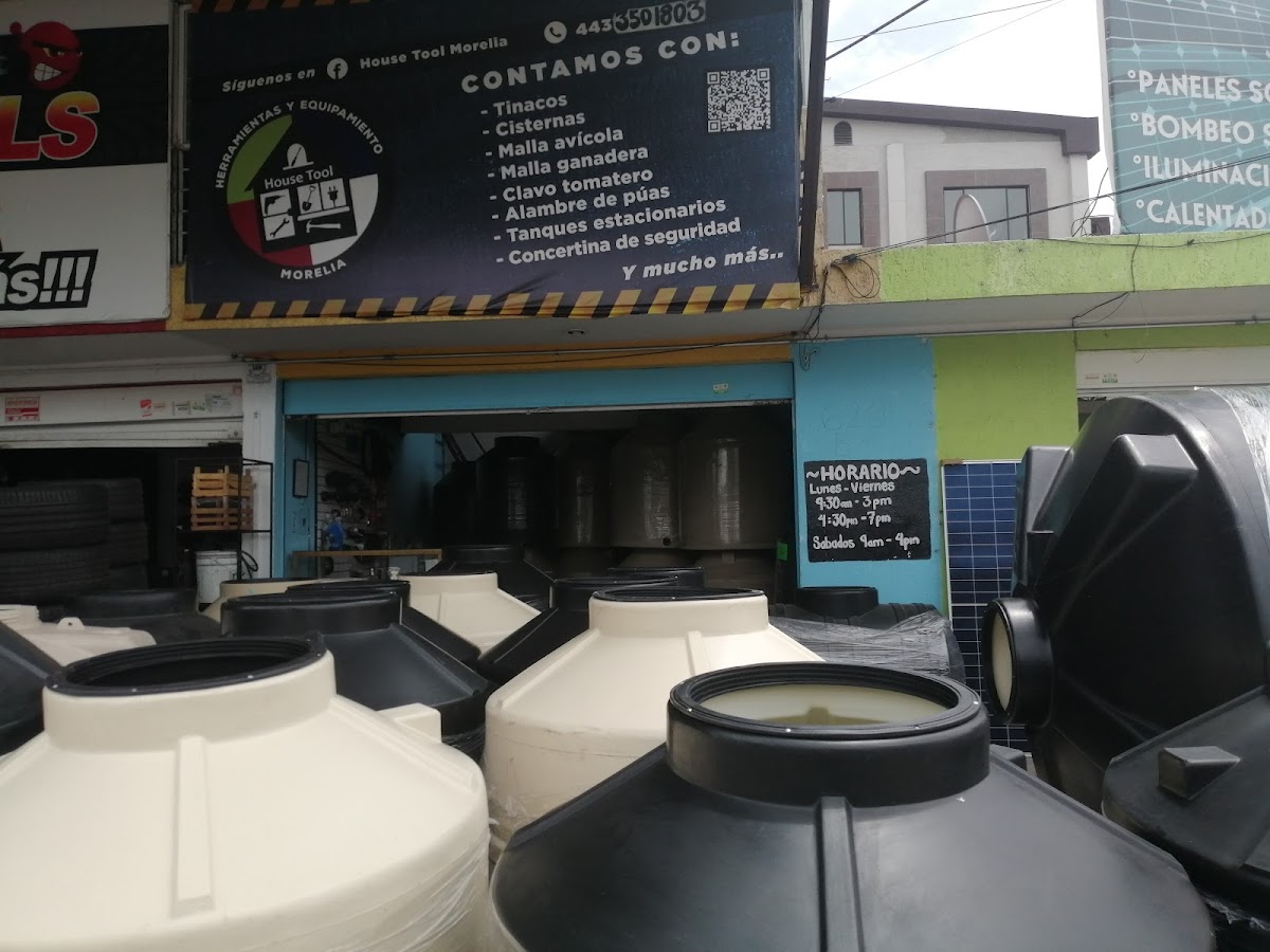 Tinacos y cisternas, House Tool Morelia, Otras zonas
