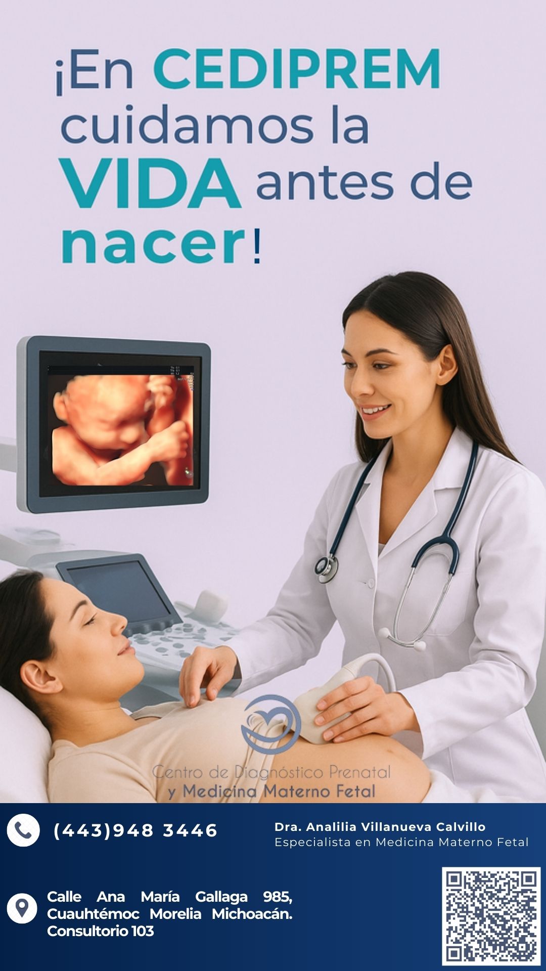 Dra. Analilia Villanueva Calvillo |Medicina Materno Fetal Morelia/Michoacán| Diagnóstico Prenatal|Ultrasonidos Especializados — foto 2