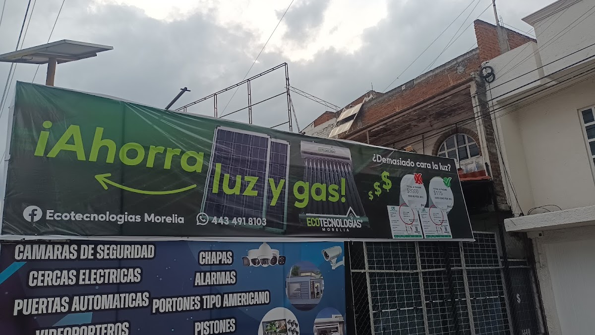 DISTRIBUIDORA DE CALENTADORES SOLARES "SKY POWER MORELIA", Centro Histórico