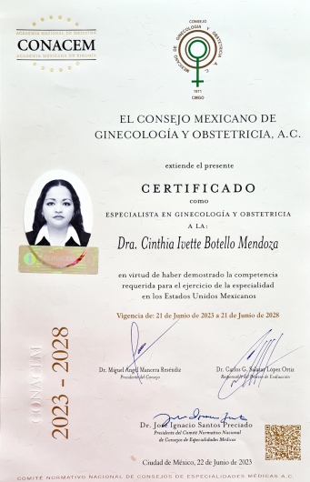 Dra. Cinthia Ivette Botello Mendoza — foto 3