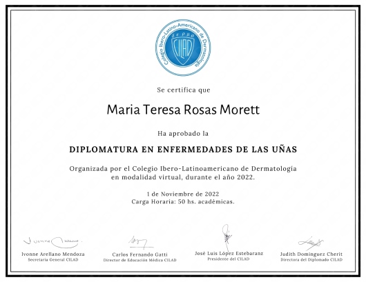 Dra. María Teresa Rosas Morett — foto 2