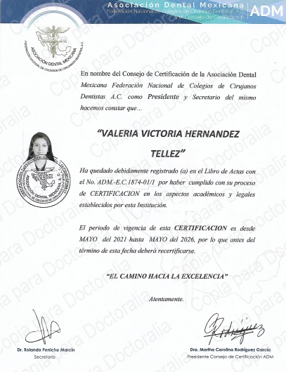 Dra. Valeria Victoria Hernández Téllez — foto 3