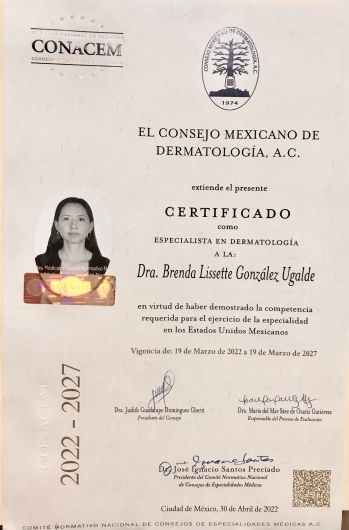 Dermatología Dra Brenda Gonzalez