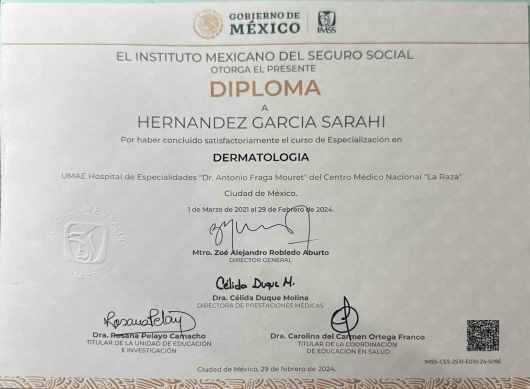 Dra Sarahí Hernández